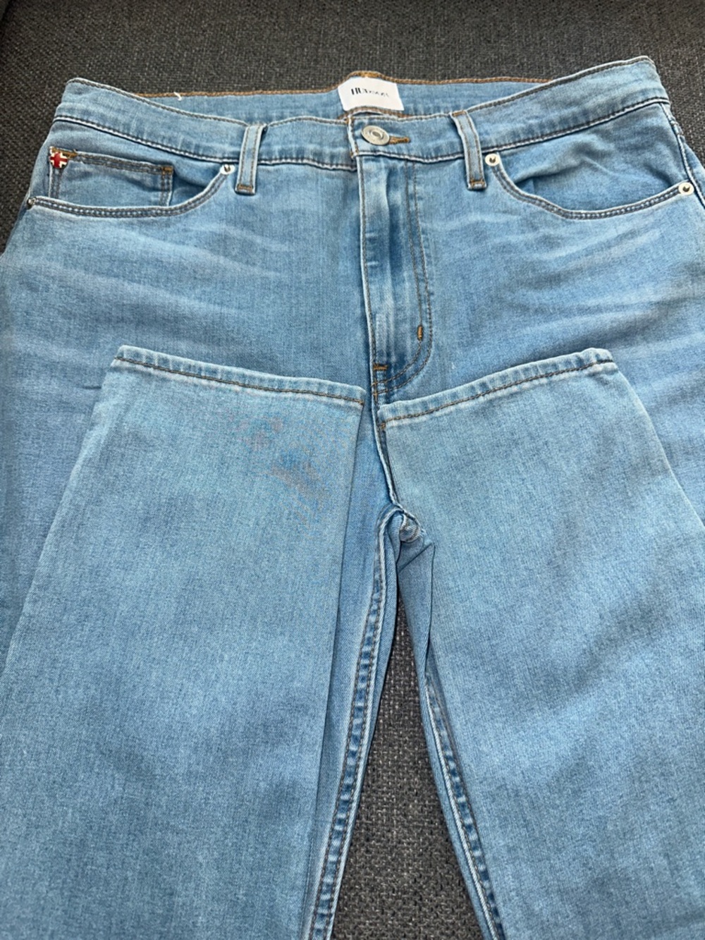 Hudson Jeans Light Blue High-Rise Skinny Ankle